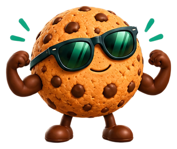 Maskotka CookieBanerPro - siła